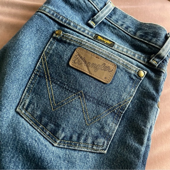 Men’s Wrangler Jeans x George Strait Cowboy Cut Collection 35x30 - Picture 9 of 11